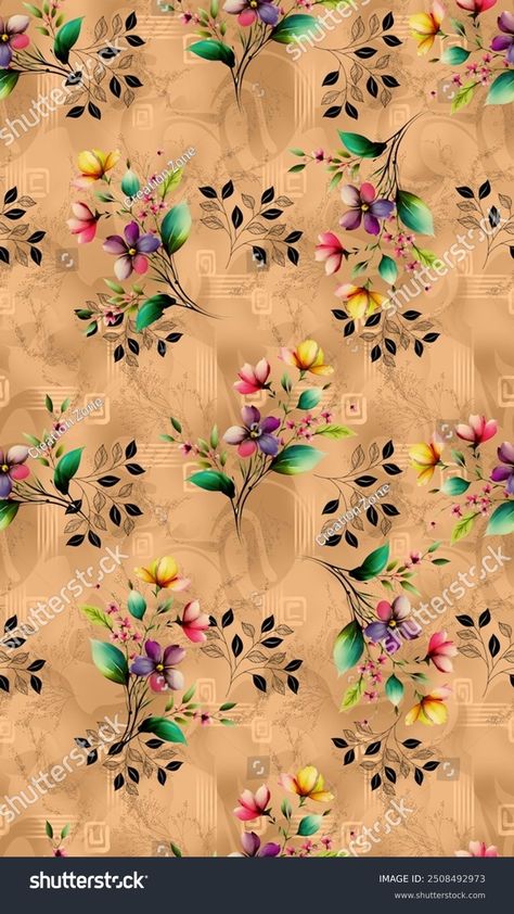 Allover Digital Multi Flowers Design Skin Stock Illustration 2508492973 | Shutterstock Digital Allover Design, Allover Design, Crop Image, Schedule Design, Flowers Design, Color Palette Generator, Holiday Illustrations, Collage Maker, Personalized Books