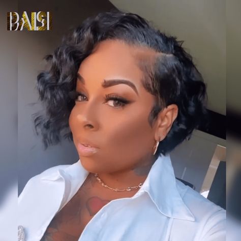 BAISI Loose Wave Side Part BOB Wig – BAISI HAIR