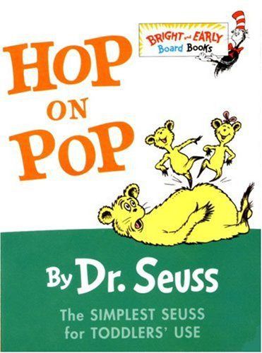 Grinch wants libraries to ban violent propaganda "Hop on Pop" Book Ornaments, Are You My Mother, Hop On Pop, Dr Seuss Activities, Rhyming Pictures, Dr Seuss Books, Curious Facts, Rhyming Books, Beginner Books