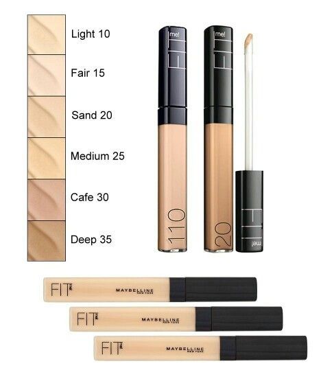 Maybelline Fit concealer Me Shades I'm shade 20 sand Corrector Maybelline, Under Eye Color Corrector, Nyx Concealer, Fit Me Concealer, Maybelline Concealer, Drugstore Concealer, Maybelline Fit Me Concealer, Concealer Shades, Concealer Makeup