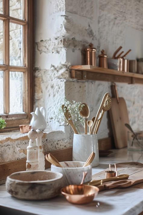 21 Charming Examples of a Rustic Farmhouse Kitchen – Everyday Inspo German Smear Kitchen, Swedish Farmhouse Kitchen, Farmhouse Kitchen Color Scheme Ideas, Rustic French Kitchen, European Farmhouse Decor, Provincial Kitchen, European Farmhouse Kitchen, Organic Farmhouse, Welcoming Kitchen