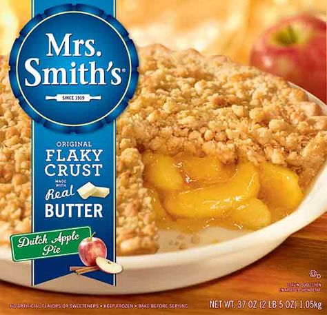 MRS. SMITH'S® Original Flaky Crust Dutch Apple Pie Frozen Apple Pie, Amazing Pies, Frozen Apple, Sunday Meals, Pie Homemade, Dutch Apple Pie, Sliced Apples, Dutch Apple, Frozen Pie