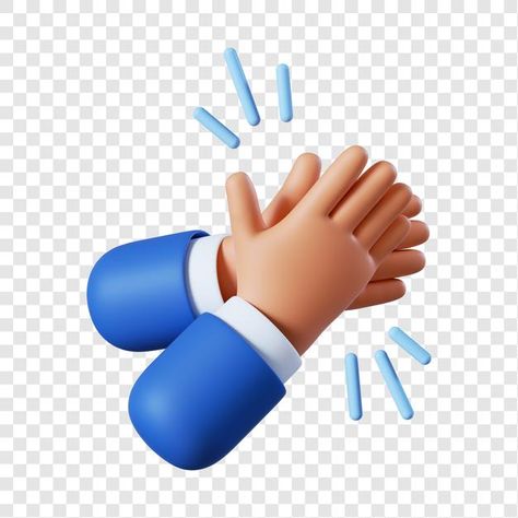 Cartoon businessman hands clapping | Premium Psd #Freepik #psd #business #hand #happy #success Motion Graphs, Hand Emoji, Business Cartoons, Social Media Branding Design, Hands Icon, Banner Ads Design, Isometric Design, Grafic Design, 3d Icons