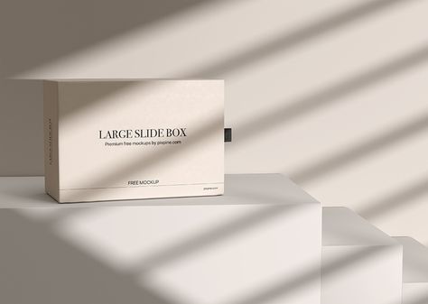 Free Large Slide Box Packaging Mockup - Pixpine.com Slide Box Packaging, Photoshop Templates Free, Slide Box, Free Packaging Mockup, Design Mockup Free, Box Mockup, Free Photoshop, Packaging Mockup, Photoshop Template