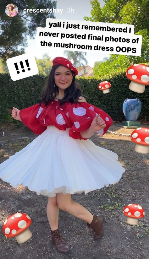 Mushroom Outfit, Mushroom Costume, Fair Outfit, Ren Faire Outfits, Fairy Cosplay, Fair Outfits, Mushroom Fairy, Fairy Costume, Diy Sewing Clothes