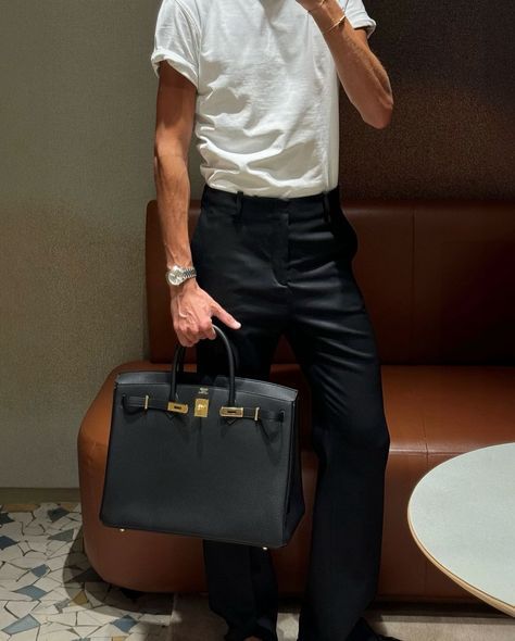 Birkin Men, Birken Bag, Farmer Style, September Fashion, Parisian Lifestyle, It Boy, Boy Fits, Street Fashion Men Streetwear, Fashion District