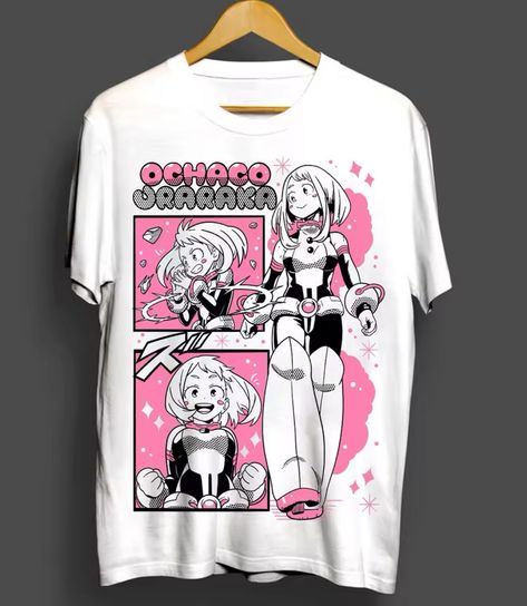 4.5BD (MY HERO ACADEMIA T-SHIRT) #anime #animelover #animeclothing #animeclothingbrand #animeclothes #bahraincomiccon #bahrain #bahrainmarket #bahrainstore #bahrain #clothing #clothingbrand #clothingline #clothingstore #brand #branddesign My Hero Academia Uraraka, Hero Academia Uraraka, Ochaco Uraraka, Boku No Hero, Bahrain, Anime Outfits, My Hero, Cute Shirts, Boku No Hero Academia