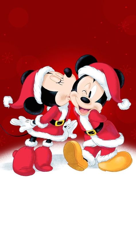 Christmas Minnie Mouse, Disney Merry Christmas, Holiday Iphone Wallpaper, Mickey Mouse Wallpaper Iphone, Minnie Mouse Images, Mickey Mouse Images, Mickey Mouse Pictures, Merry Christmas Wallpaper, Cute Disney Drawings