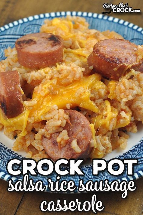 Crock Pot Polish Sausage Recipes, Crock Pot Turkey Sausage Recipe, Eckrich Sausage Recipes Crockpot, Rice And Smoked Sausage Recipes, Polish Sausage And Rice Recipes, Crockpot Smoked Sausage Recipes, Sausage And Rice Recipes Easy, Smoked Sausage Crockpot Recipes, Eckridge Sausage