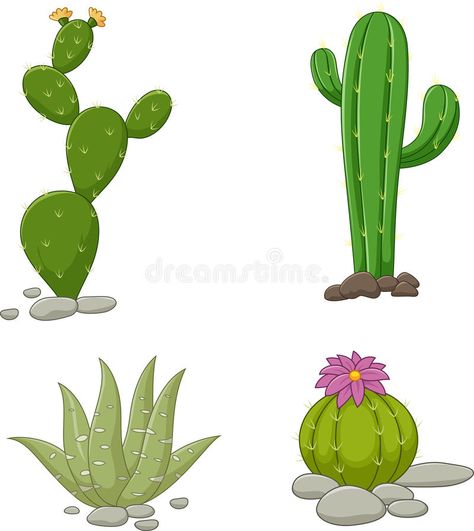 Cactus Vector, Cactus Illustration, Bunny Painting, Cactus Painting, Desert Cactus, Cactus Art, Cactus Y Suculentas, Graphic Design Fun, Mural Wall Art