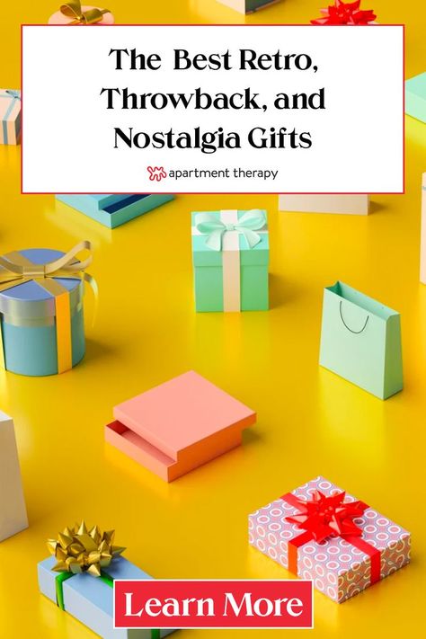 While the memory of shopping with your childhood friends might be a thing of the past (along with some of those iconic mallrat stores that no longer exist), there’s no reason that your holiday gifts can’t contain a solid dose of nostalgia. After all, so many retro fashion and beauty items are trendy again (hello scrunchies, bell-bottoms, and bangs), and reminiscing about throwback faves is always in style. Snoopy Mug, Pet Rock, Inflatable Chair, Nostalgic Gifts, Ultimate Gift Guide, Retro Gifts, Pet Rocks, All Holidays, Childhood Friends