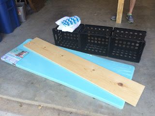 HOW TO: DIY Crate Benches Crate Bench Diy, Crate Seating, Milk Crate Bench, Attic Storage Shelves, Milk Crate Seats, Milk Crates Diy, Natural Hacks, Diy Chairs, Crate Bench