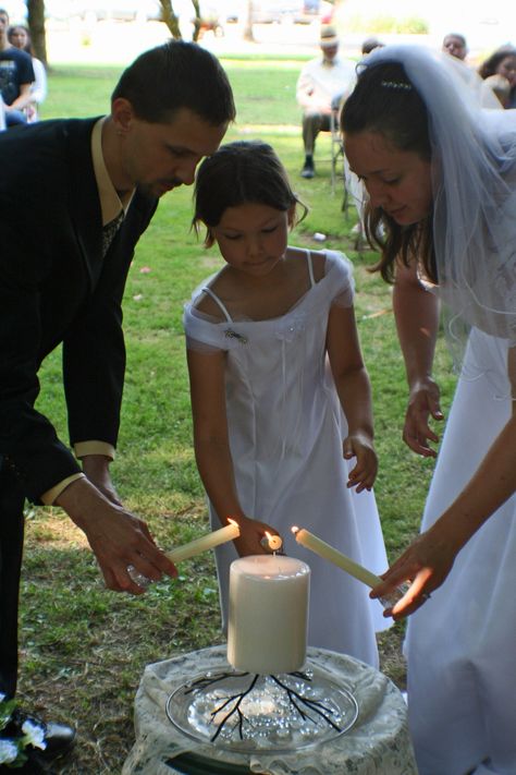 From sand to science: 14 unity ceremonies to symbolize your new partnership | Offbeat Bride Unique Wedding Unity Ceremony, Unity Ideas, Unity Candle Ceremony, Wedding Ceremony Unity, Unity Ceremony, Wedding Unity, Wedding Vows Renewal, Sand Ceremony, Offbeat Bride