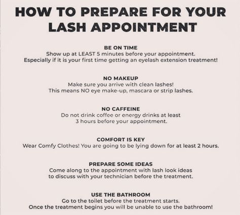 Lash Tech Schedule, Lash Policies Template, Lash Studio Names Ideas, Eyelash Extensions Post Ideas, Lash Extensions Information, Lash Tech Essentials, Lash Extensions Policies, Mobile Lash Tech, Lash Instagram Post Ideas