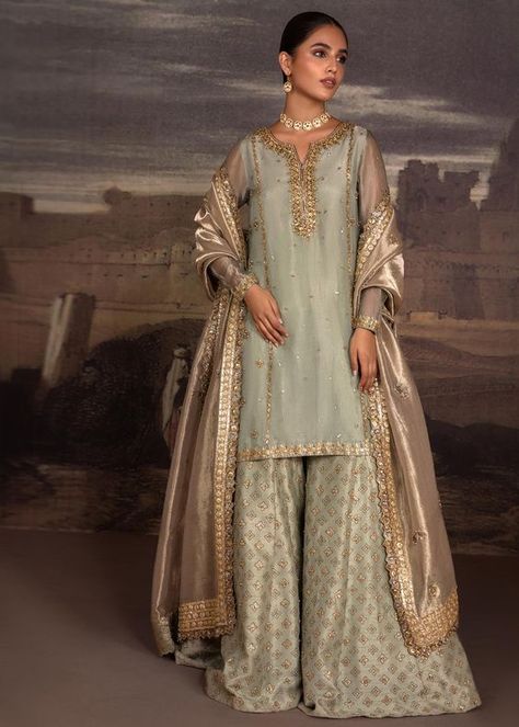 Gharara Designs, Pakistani Fashion Casual, Pakistani Fashion Party Wear, Pakistani Fancy Dresses, Desi Clothes, Simple Pakistani Dresses, Designer Dresses Casual, Fancy Dress Design, Stylish Dress Book