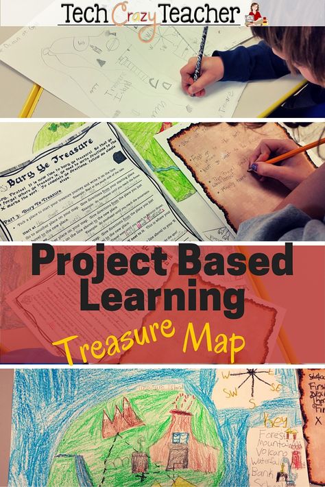 This Project Based Learning idea was a hit with my elementary students! They loved diving into map skills and landforms and, of course, burying their own treasure! This is a great way to introduce PBL activities in an engaging way. This PBL resource includes rubrics and step-by-step directions. A great way to assess map skills in your 21st Century classroom! Project Based Learning Second Grade, Project Based Learning Elementary, Pbl Projects, Third Grade Social Studies, Elementary Social Studies, 3rd Grade Social Studies, Inquiry Learning, 21st Century Classroom, 4th Grade Social Studies