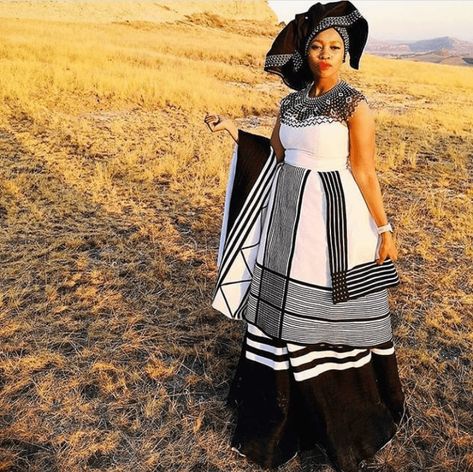 Clipkulture - The Best Wedding Planner for Traditional Wedding Decor! | Clipkulture Xhosa Bride, Xhosa Traditional Dresses, Xhosa Traditional Attire, Xhosa Attire, South African Traditional Dresses, African Traditional Wear, African Wedding Attire, Shweshwe Dresses, Traditional African Clothing