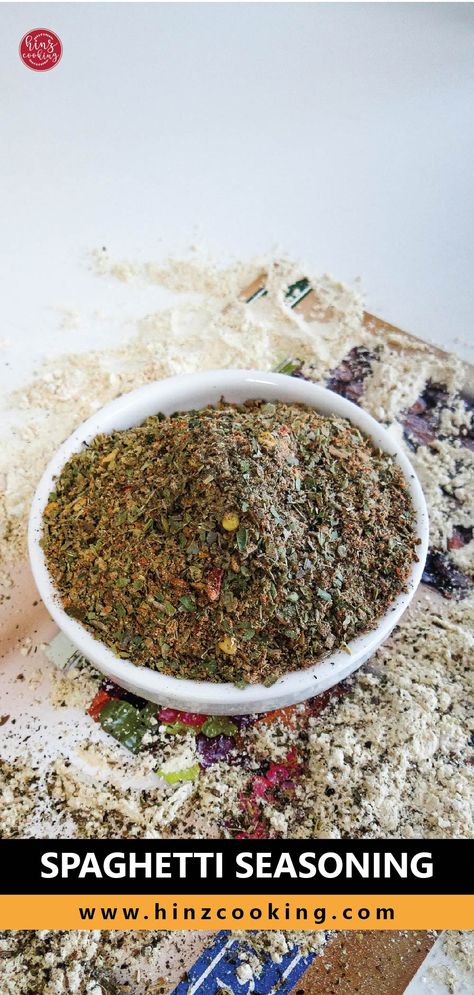 Spaghetti Seasoning Mix Homemade Spaghetti Seasoning Mix Homemade, Spaghetti Sauce Seasoning Recipe, Spaghetti Sauce Spices, Spaghetti Seasoning Recipe, Best Pasta Dinner, Spaghetti Seasoning, 5 Minute Recipe, Pizza Soup, Cooking Spaghetti