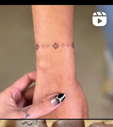 Dainty Arm Band Tattoo, Bangle Tattoo, Bracelet Tattoos, Band Tattoos, Forearm Band Tattoos, Petite Tattoos, Arm Band Tattoo, Lace Tattoo, Tattoo Bracelet