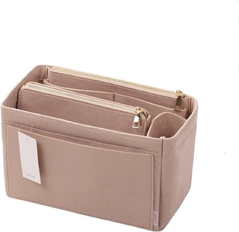 Amazon.com: ZTUJO Purse Organizer, Felt Bag Organizer Purse Organizer Insert For Speedy, Neverfull, Graceful, Neverfull,Tote, Handbag,Shaper (X-Large, Beige) : Clothing, Shoes & Jewelry Beige Clothing, Organizer Purse, Purse Organizer Insert, Inside My Bag, Purse Insert, Purse Organizer, Handbag Organization, Bag Organizer, Purse Organization