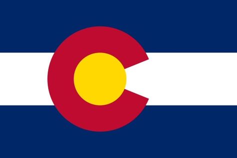 Colorado State Flag, Colorado Flag, Living In Colorado, State Of Colorado, State Capitals, Usa States, Flag Vector, Colorado Usa, U.s. States