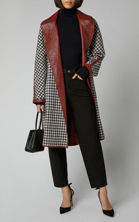 Reversible Coat Woman, Martin Grant, Cute Coats, Women Blouses Fashion, Coat Women Fashion, Cranberry Color, Reversible Coat, Trench Coats Women, Abayas Fashion