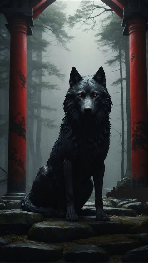 Best 4k Wallpapers For Mobile, 4k Wallpapers For Mobile, Red And Black Theme, Wolf Sitting, Wolf Forest, Red Trees, Teen Wolf Quotes, Wolf Artwork, Baby Wolf