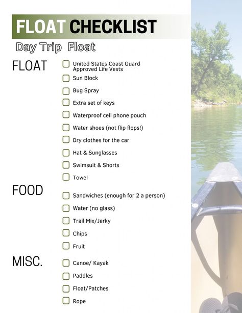 River Float Snacks, Floating The River Outfits Summer, River Float Trip Essentials, River Floating Hacks, Float Trip Essentials, Float Trip Food, Float Trip Ideas, Buffalo River Arkansas, River Float Trip