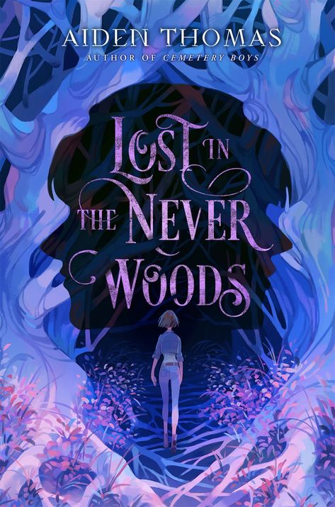 Aiden Thomas Lost In The Never Woods, Aiden Thomas, Cover Design Inspiration, Book Cover Design Inspiration, 동화 삽화, Buch Design, Fantasy Book Covers, 타이포그래피 포스터 디자인, رعب نفسي