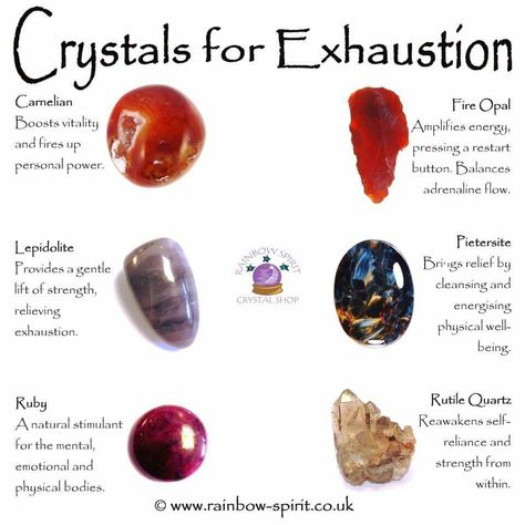 Crystals for exhaustion The Crystals, Cleansing Crystals, Spiritual Crystals, Crystal Therapy, Crystal Healing Stones, Crystal Magic, Crystal Meanings, Chakra Crystals, Energy Crystals