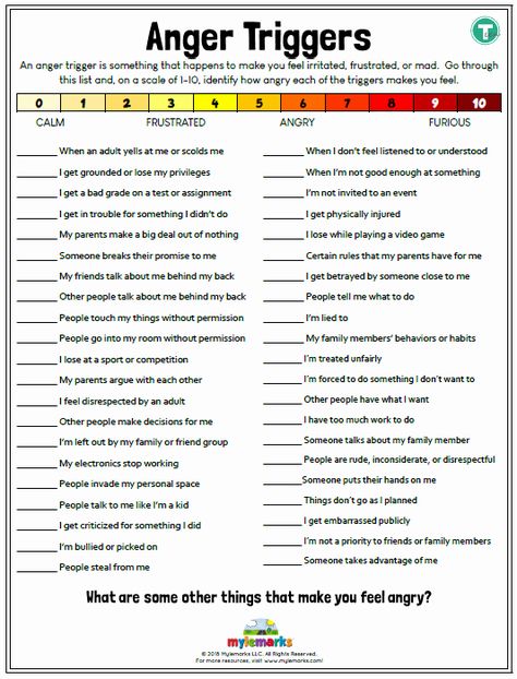 Anger Management Worksheet for Teens Unique therapeutic Worksheets for Teens – Chessmuseum Template Library Anger Triggers Worksheet, Triggers Worksheet, Teen Therapy Activities, Anger Triggers, Therapeutic Worksheets, Anger Worksheets, Adolescent Therapy, Anger Management Activities, Group Therapy Activities