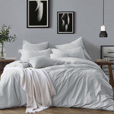 Swift Home Chambray 3-Pc. Duvet Cover Set - JCPenney Linen Comforter, Future Room, Sham Bedding, Reversible Duvet Covers, Bed Sets, Bedroom Refresh, Cotton Duvet Cover, Beautiful Bedding, Cotton Duvet