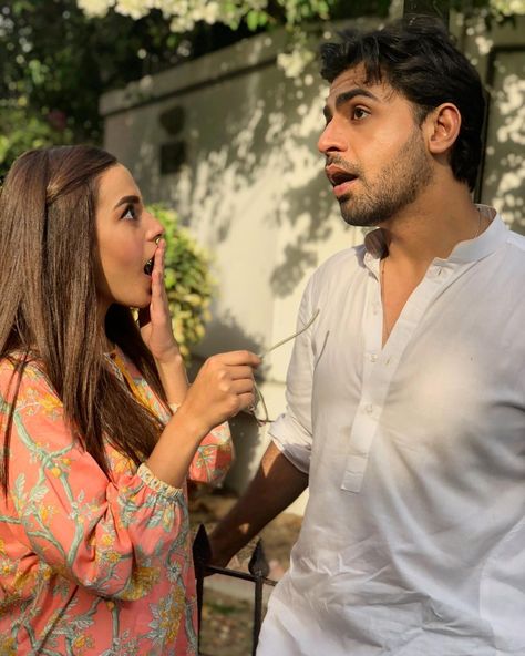 Image may contain: 3 people, people standing Couple Dpzz, Farhan Saeed, Actress Name List, Suno Chanda, Romantic Couple Images, Iqra Aziz, Classy Couple, Pakistani Celebrities, Traditional Indian Outfits