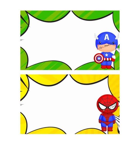 Superhero Labels - Tribobot x Mom Nessly | Superhero labels, Superhero, Superhero classroom Superhero Name Tags, Avengers Party Invitation, Superhero Kindergarten, Superhero Labels, Avengers Names, Superhero Favors, Avengers Birthday Party Decorations, Superhero Classroom Theme, Avengers Theme