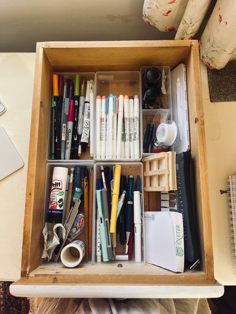 #darkacademia #desksetup Ruby Granger, Drawer Organisation, Desk Drawer Organisation, Marshmallow Clouds, Reading Spaces, Organized Desk, Autumn 23, Peppermint Marshmallows, Blue Morning