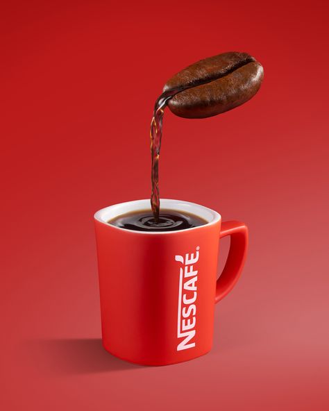 Coffee Poster Design, Nescafe Coffee, Coffee Advertising, Ads Creative Advertising Ideas, 광고 디자인, Creative Advertising Design, Publicidad Creativa, Food Advertising, Creative Coffee