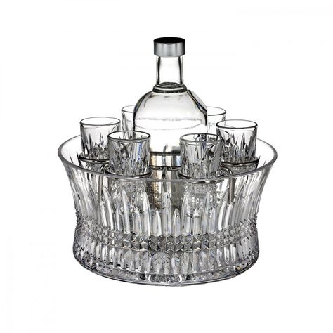 Waterford Crystal Lismore, Waterford Lismore, Shot Glass Set, Crystal Glassware, Crystal Bowls, Waterford Crystal, Mini Bar, Wine Accessories, Shot Glasses