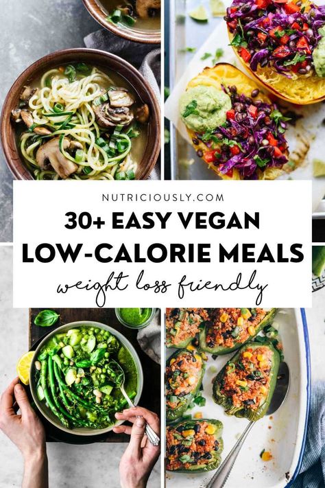 Low Calorie Dinner Ideas Vegetarian, 300 Calorie Vegan Meals, Vegan Low Calorie Dinner, Low Calorie Tofu Dinner, Easy Low Calorie Vegetarian Meals, Low Calorie Vegan Lunch, Low Gi Vegetarian Recipes, Zero Calorie Recipes, Low Calorie Dense Foods