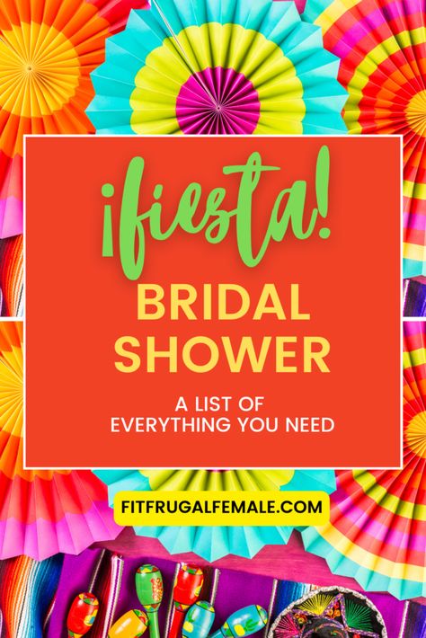 Taco Bout Love! Everything you need to throw a Fiesta Bridal Shower. A complete list of fiesta items and ideas from Amazon. The post 35 Fun Things You Need For A Fiesta Bridal Shower (2024) appeared first on Fit Frugal Female. Bridal Shower Final Fiesta, Final Fiesta Bridal Shower Ideas, Fiesta Bridal Shower Decorations, Fiesta Bridal Shower Ideas, Fiesta Bridal Shower Games, Nacho Average Bride, Fiesta Wedding Shower, Taco Bout Love, Bridal Shower Games Prizes