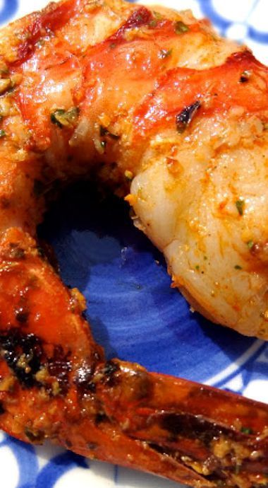 Spicy Grilled Colossal Prawns Colossal Shrimp Recipe, Tiger Shrimp Recipes, Colossal Shrimp Recipes, Tiger Prawn Recipe, Boat Recipes, Colossal Shrimp, Cooked Shrimp Recipes, Tiger Prawns, Bbq Seafood