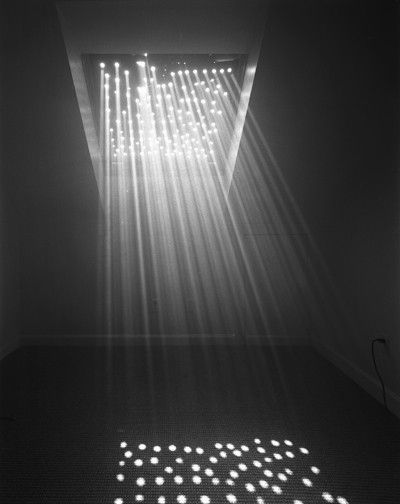 pinholes.  make holes in the attic loft flooring so light above shines through as stars Abelardo Morell, Diy Luminaire, Led Art, Attic Renovation, Attic Remodel, Light And Space, Water Lighting, Light Architecture, Low Ceiling