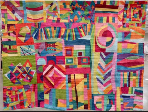 International Friends, Abstract Quilt, The Quilt Show, Barn Quilt, Quilting For Beginners, Sewing Basics, Scrap Quilts, Crazy Quilts, Beautiful Quilts