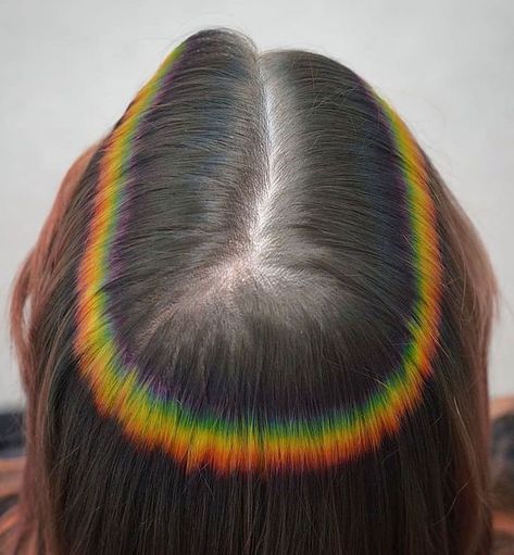 Dyed Hair Inspiration, Halo Hair, Colored Hair, Hair Reference, Hair Inspo Color, Rainbow Hair, Hair Pictures, Dream Hair, Hair Art