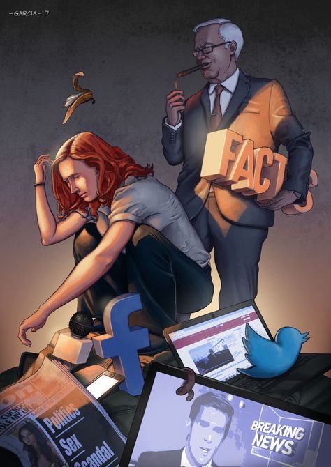 Daniel Garcia, Social Media Art, Media Literacy, Mass Media, News Media, Facebook Twitter, Social Issues, Art Market, Satire