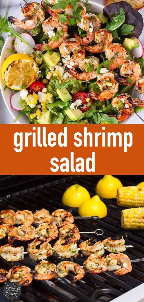 Marinated Shrimp Salad, Fresh Shrimp Recipes Grilled, Grilled Shrimp Salad Recipes, Salad With Grilled Shrimp, Fregola Pasta Salad With Grilled Shrimp, Grilled Shrimp And Zucchini Recipes, Best Shrimp Scampi Recipe, Grilled Shrimp Marinade, Cilantro Lime Grilled Shrimp