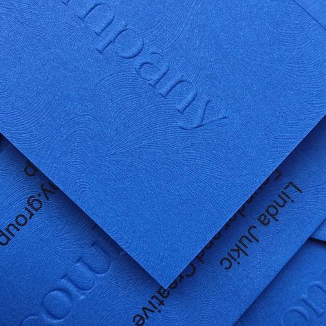 Colorplan Papers, Logo Design Branding Fashion, Blue Is The Warmest Color, Minimal Logo Branding, Brand Visual Identity, Colorplan Paper, Blind Embossing, Blue Is The Warmest Colour, Blue Business Card