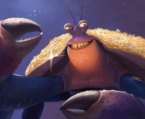 Tamatoa the Crab From Disney's MOANA: 7 Steps Deviant Art, Moana, Crab, Deviantart, Art