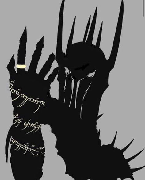 Sauron Tattoo Design, Sauron Wallpaper, Sauron Tattoo, Delica Van, Tolkien Artwork, Lord Sauron, Ring Vector, Lotr Tattoo, Sketchy Tattoo