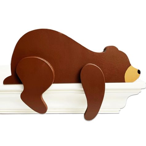 PRICES MAY VARY. 【🎺 Woodland Nursery Decor】Our adorable woodland bear nursery decor will look adorable sitting at the edge of your shelf in your baby's room or any room in your home! 【👍 Durable & High Quality】 Our baby animals nursery decor is made of high-quality wood material to ensure durability. The surface of the product and its edges are very smooth and smooth to ensure its safety. 【💘 Delightful & Fashion Wall Art Decor】 This stunning piece of wall art will arouse the curiosity of your Boys Forest Bedroom, Woodland Nursery Diy, Whimsical Forest Nursery, Rustic Nursery Boy, Bear Themed Nursery, Bear Nursery Theme, National Park Nursery, Woodsy Nursery, Wilderness Nursery