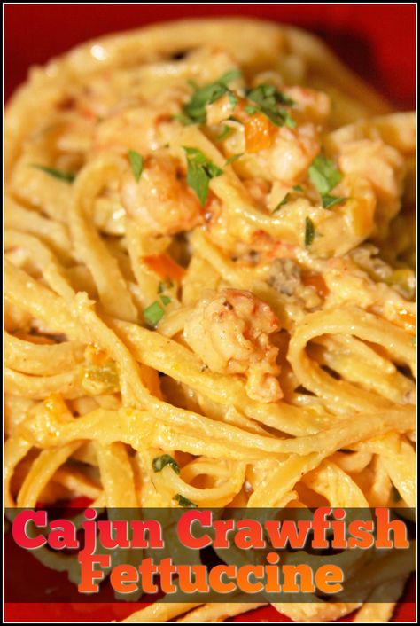 Cajun Crawfish Pasta, Crawfish Fettucine Recipe, Crawfish Fettuccine, Crawfish Recipe, Crawfish Dishes, Crawfish Pasta, Crawfish Recipes, Cajun Crawfish, Resep Pasta